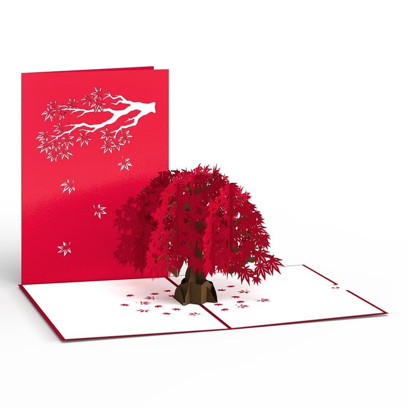 Lovepop Everyday Pop-Up Card for Her and Him- 3D Thinking of You Greeting Cards for Boys, Girls, Men, Women - 5" x 7" Maple Tree - Blank Note Card & Envelope Included - Image 1